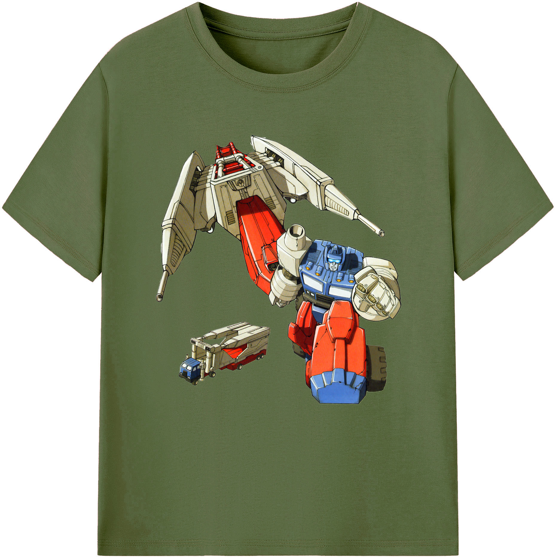 （画像用）  綿100％半袖Tシャツ（フロントプリント）